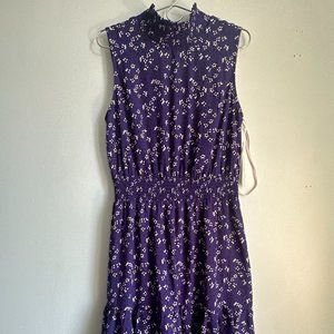 Nanette Lepore Blue Print dress NEW